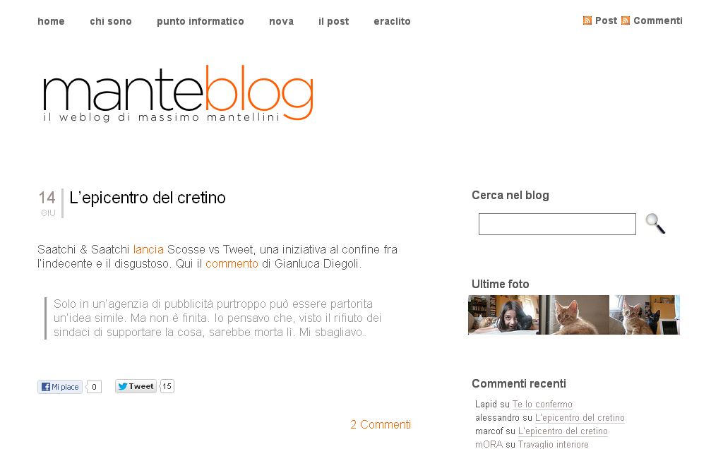 Manteblog-Screenshot