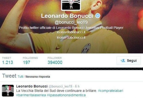 Tweet Bonucci